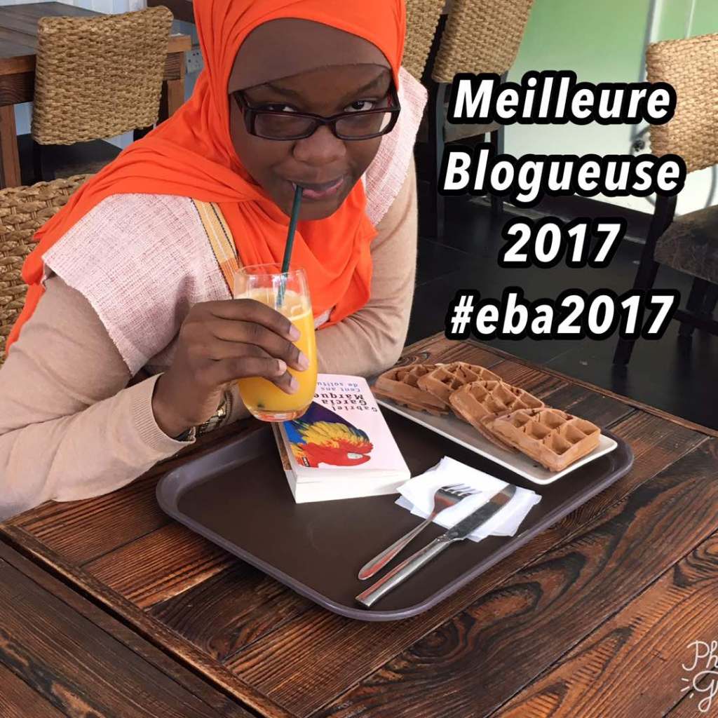 Je suis la Blogueuse de&nbsp;l&rsquo;année.